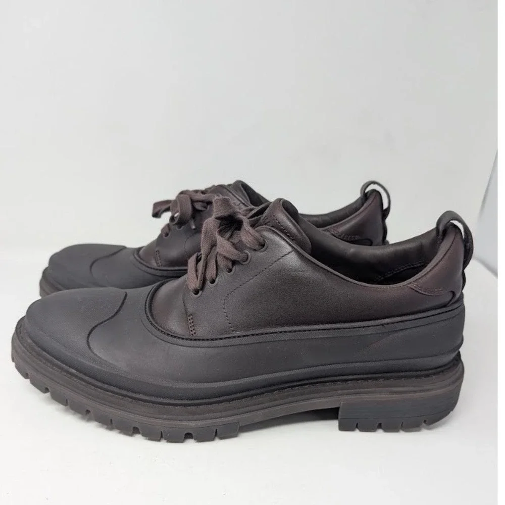 Cole Haan‎ Stratton Shroud Waterproof Oxford Brown Men's sz 12
